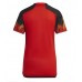 Cheap Belgium Home Football Shirt Women World Cup 2022 Short Sleeve